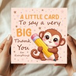 Leaving Card for Teacher BIG Thank You Card for Teacher Leaving Card for Teacher BIG Thank You Card for Teacher