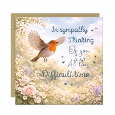 In Sympathy Card Thinking of You Condolence Card Mourning 