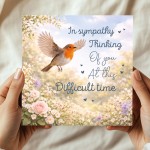 In Sympathy Card Thinking of You Condolence Card Mourning In Sympathy Card Thinking of You Condolence Card Mourning