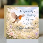 In Sympathy Card Thinking of You Condolence Card Mourning In Sympathy Card Thinking of You Condolence Card Mourning