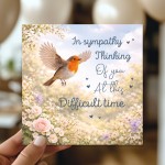 In Sympathy Card Thinking of You Condolence Card Mourning In Sympathy Card Thinking of You Condolence Card Mourning