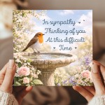 Sympathy Card Loss Card Thinking of You In Sympathy Sorry Sympathy Card Loss Card Thinking of You In Sympathy Sorry