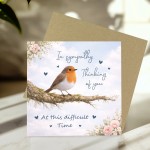 Sympathy Card Thinking of You Condolence Mourning Bereavement Sympathy Card Thinking of You Condolence Mourning Bereavement