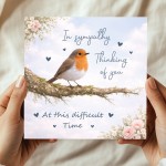 Sympathy Card Thinking of You Condolence Mourning Bereavement Sympathy Card Thinking of You Condolence Mourning Bereavement
