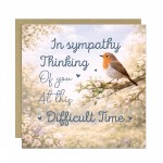 Thinking of You Sympathy Card Mourning Bereavement Cards