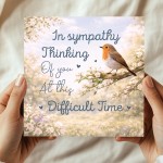 Thinking of You Sympathy Card Mourning Bereavement Cards