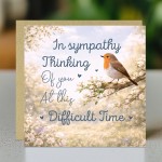 Thinking of You Sympathy Card Mourning Bereavement Cards