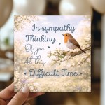 Thinking of You Sympathy Card Mourning Bereavement Cards