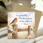 In Sympathy Card Condolence Card Mourning Bereavement Cards In Sympathy Card Condolence Card Mourning Bereavement Cards