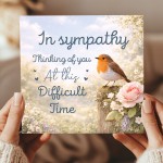 Sympathy Thinking of You Condolence Card Mourning Bereavement Sympathy Thinking of You Condolence Card Mourning Bereavement
