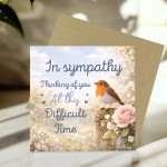 Sympathy Thinking of You Condolence Card Mourning Bereavement Sympathy Thinking of You Condolence Card Mourning Bereavement