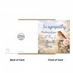 Sympathy Thinking of You Condolence Card Mourning Bereavement Sympathy Thinking of You Condolence Card Mourning Bereavement