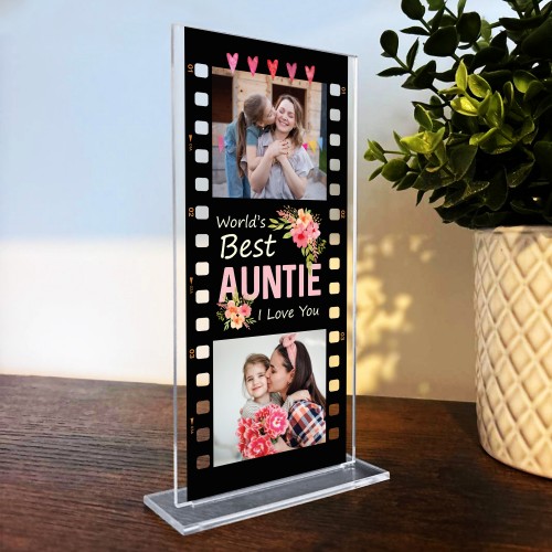 Personalised Auntie Gift Auntie Picture Frame Custom Photo Frame
