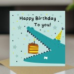 Crocodile Happy Birthday Card with Envelope Cute Animal Birthday Crocodile Happy Birthday Card with Envelope Cute Animal Birthday
