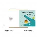 Crocodile Happy Birthday Card with Envelope Cute Animal Birthday Crocodile Happy Birthday Card with Envelope Cute Animal Birthday