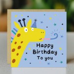 Happy Birthday Card with Envelope Cute Elephant Birthday Card 