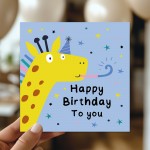 Happy Birthday Card with Envelope Cute Elephant Birthday Card 