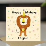 Happy Birthday Card with Envelope Cute Lion Birthday Card for Happy Birthday Card with Envelope Cute Lion Birthday Card for