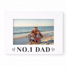Gift For Dad NO 1 Dad Photo Frame Birthday Present for Dad