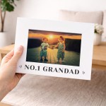 Gift For Grandad NO 1 Grandad Photo Frame Grandad Gift Idea