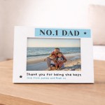Personalised Gift For Dad NO 1 Dad Photo Frame Birthday Present Personalised Gift For Dad NO 1 Dad Photo Frame Birthday Present