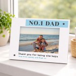 Personalised Gift For Dad NO 1 Dad Photo Frame Birthday Present Personalised Gift For Dad NO 1 Dad Photo Frame Birthday Present