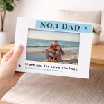 Personalised Gift For Dad NO 1 Dad Photo Frame Birthday Present Personalised Gift For Dad NO 1 Dad Photo Frame Birthday Present