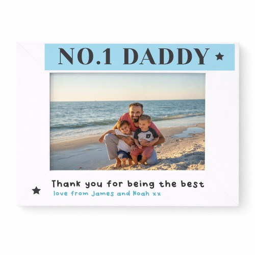 Personalised Gift For Daddy NO 1 Daddy Photo Frame Birthday Gift Personalised Gift For Daddy NO 1 Daddy Photo Frame Birthday Gift