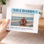 Personalised Gift For Daddy NO 1 Daddy Photo Frame Birthday Gift Personalised Gift For Daddy NO 1 Daddy Photo Frame Birthday Gift