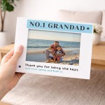 Personalised Gift For Grandad NO 1 Grandad Frame Birthday Gift Personalised Gift For Grandad NO 1 Grandad Frame Birthday Gift