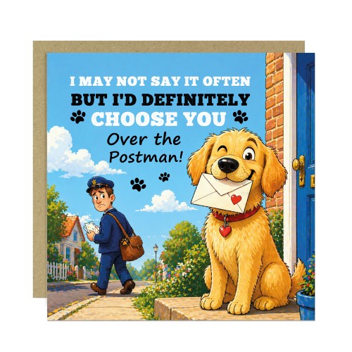 Funny Fathers Day or Birthday Card from Dog Hilarious Dog Dad Funny Fathers Day or Birthday Card from Dog Hilarious Dog Dad