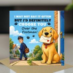 Funny Fathers Day or Birthday Card from Dog Hilarious Dog Dad Funny Fathers Day or Birthday Card from Dog Hilarious Dog Dad