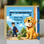 Funny Fathers Day or Birthday Card from Dog Hilarious Dog Dad Funny Fathers Day or Birthday Card from Dog Hilarious Dog Dad