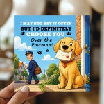 Funny Fathers Day or Birthday Card from Dog Hilarious Dog Dad Funny Fathers Day or Birthday Card from Dog Hilarious Dog Dad