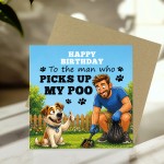 Dad Birthday Card From The Dog Funny Birthday Card For Dog Dad Dad Birthday Card From The Dog Funny Birthday Card For Dog Dad