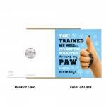 Dad Birthday Card From The Dog Funny Birthday Card For Dog Dad Dad Birthday Card From The Dog Funny Birthday Card For Dog Dad