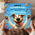 Happy Fathers Day Card From Dog Funny Father's Day Cards Happy Fathers Day Card From Dog Funny Father's Day Cards