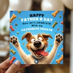 Happy Fathers Day Card From Dog Funny Father's Day Cards Happy Fathers Day Card From Dog Funny Father's Day Cards