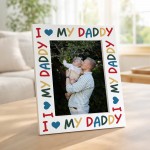 Special Daddy Gift For Birthday Fathers Day Love My Daddy Frame Special Daddy Gift For Birthday Fathers Day Love My Daddy Frame