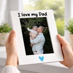 Dad Gifts For Birthday Fathers Day I Love My Dad Photo Frame Dad Gifts For Birthday Fathers Day I Love My Dad Photo Frame