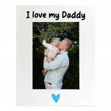 Daddy Gifts For Birthday Fathers Day I Love My Daddy Photo Frame