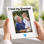 Grandad Gifts For Birthday Fathers Day I Love My Grandad Frame Grandad Gifts For Birthday Fathers Day I Love My Grandad Frame