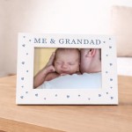 Gift For Grandad Me And Grandad Photo Frame From Granddaughter