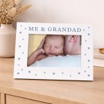 Gift For Grandad Me And Grandad Photo Frame From Granddaughter