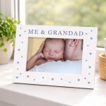 Gift For Grandad Me And Grandad Photo Frame From Granddaughter