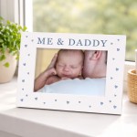Gift For Daddy Me And Daddy Photo Frame Gift From Baby Son Gift For Daddy Me And Daddy Photo Frame Gift From Baby Son