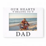 Gift For Dad Hearts Belong To Dad Photo Frame Dad Gift Idea Gift For Dad Hearts Belong To Dad Photo Frame Dad Gift Idea