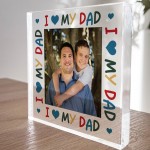 Gifts For Dad For Birthday Fathers Day Personalised Photo Plaque