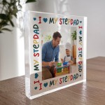 Gifts For Stepdad For Birthday Fathers Day Personalised Plaque
