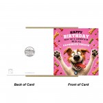 Dog Mum Birthday Card From The Dog Funny Humorous Birthday Cards